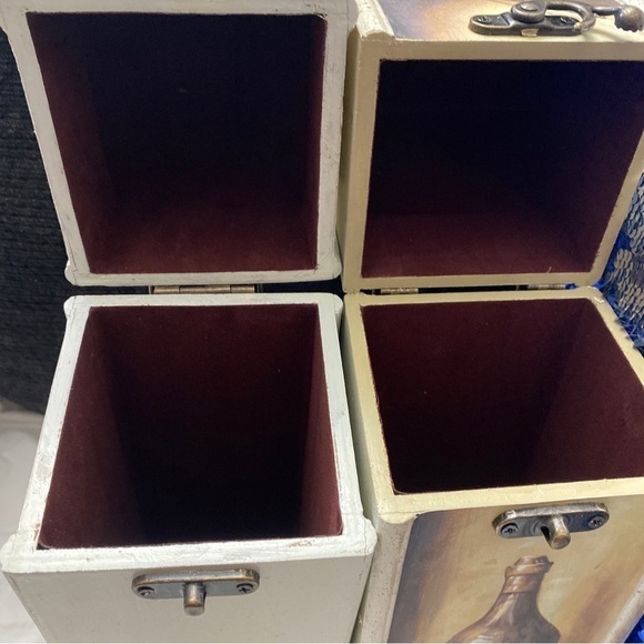 Two Wine Box Decorative and/or Fift Box 15”​ - Picture 9 of 12